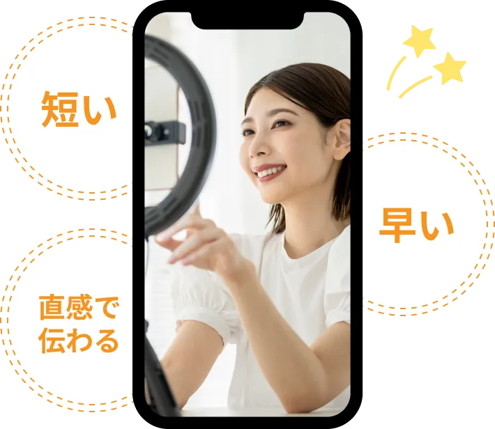 短い・早い・直感で伝わる
